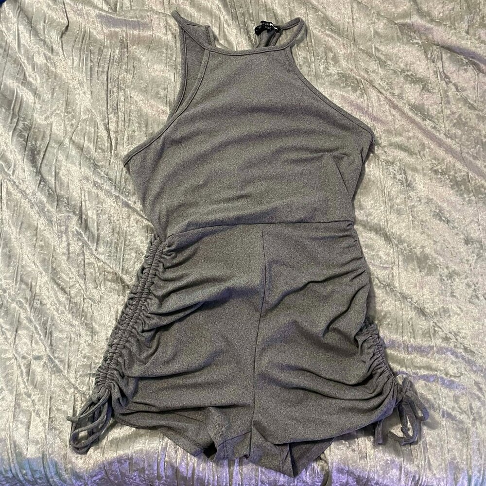 Fashion Nova side tie romper